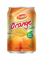 726 Trobico Orange juice alu can 330ml